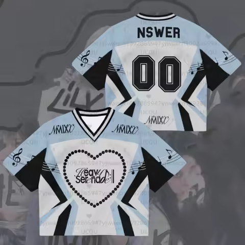 2026 Kpop Fans NMIXX Heavy Serenade Album Jersey Gift For Lovers Streetwear Plus Size Clothes Short