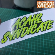 Acah acah sindiket sticker this is jb bro sticker asia syndicate waterproof motor yahama honda sym