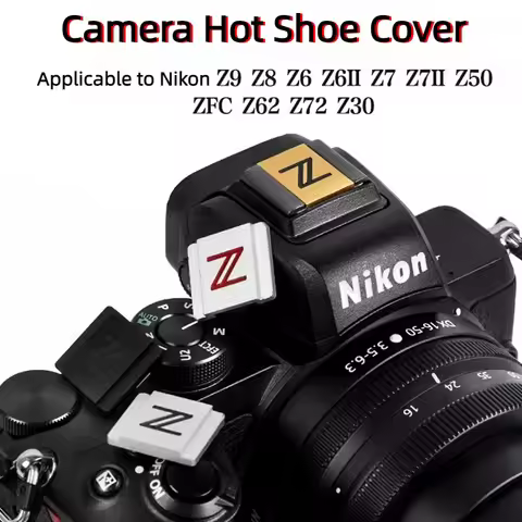 CNC Metal Camera Hot Cover Flash Protector Cold Shoe Cap for Nikon Z FC Z9 Z8 Z7 Z7II Z6 Z6II Z50 Z6