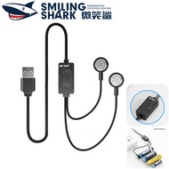 SMILING SHARK Lithium Battery Charger Quick Charge Suitable 18650 26800 21700 26650 Magnetic Charger