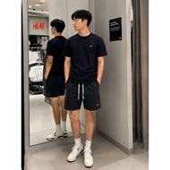 Hm Embroidered Casual Shorts Seluar Pendek Lelaki Seluar Pendek