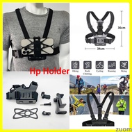 CHEST STRAP Mount Smartphone 360 GoPro Hero Action Cam Strap CHEST Mount Youtuber HP