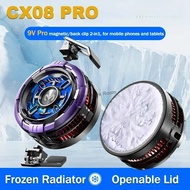 Singee CX08 PRO 9V2A Universal Mobile Phone Cooler Frozen Semiconductor Cooling Fan Radiator Magneti