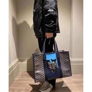 New Goya Pure Original Leather Goy Goy ya22 New Style Graffiti Bulldog Printed Handbag Tote Shopping