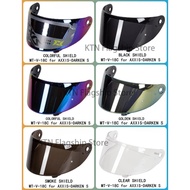 Motorcycle Helmet Visor Lens Full visor lens case Suitable for MT-V-18C AXXIS DARKEN S Visor with or