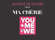 50 Coupons pour ma chérie | You and me | Cadeau idéal sexy, coquin et jeux sexuel | Pimenter son cou