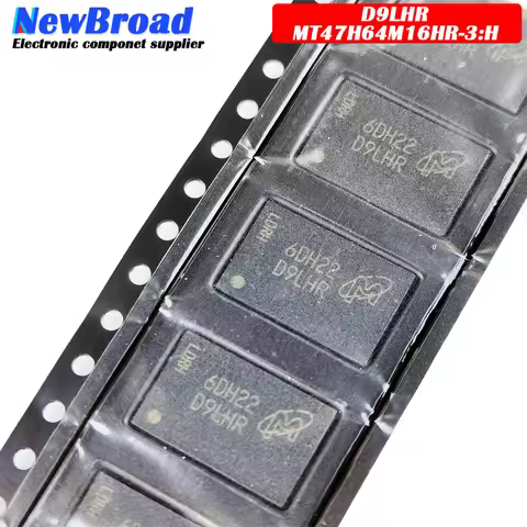 5-10 PCS NEW Storage D9LHR MT47H64M16HR-3H 1G DDR2 Flash Memory FBGA-84 MT47H64M16HR
