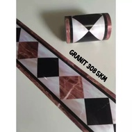 WALLPAPER LIS WALLBORDER BORDER STIKER STICKER DINDING LANTAI MARMER KERAMIK WALPAPER RUANG TAMU DAP