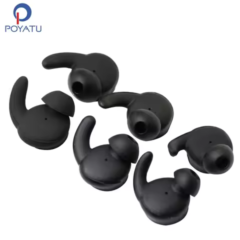 POYATU Xsport AM61 Silicone Ear Hook Earbuds Tips For Huawei Honor AM61 Bluetooth Headset Eartips Ea