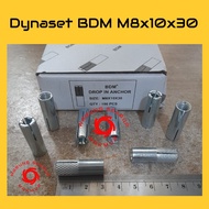 (5 pcs) Dynaset M8 / Dinaset 8mm / Drop In Anchor M8