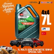 4X4 XENOL HILL SEMI SYNTHETIC ENGINE OIL 10W-40 7 LITRE