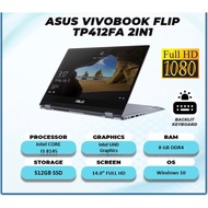 Asus Vivobook Flip TP412FA 2IN1 TOUCH Intel i3 W10 8GB-513 SDD