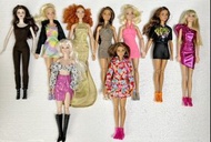 MATTEL Barbie doll 芭比公仔 figure vintage 復古 古董 共9隻