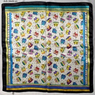 (39 Kv models) Japanese 2hand square scarf