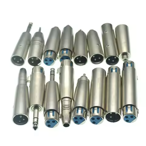 Canon XLR 3PIN female head to 6.5 female 3 core XLR revolution RCA 3.5mm Male lotus audio female sea
