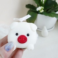 馬卡龍小豬香薰蠟燭