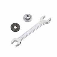 Angle Grinder Lock Nut Angle Grinder Flange Kit Lock Nut Wrench Set Inner Outer Set 2 (Thread M10)