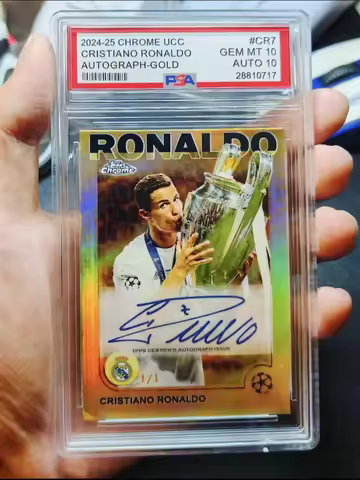C Ronaldo Ronaldo Mbappe Real Madrid Star Card Homemade Card Holiday Gift