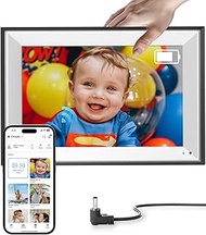 Cozyla Digital Picture Frame WiFi Send Pictures & Videos via Google Photos Email Web Browser Instagr