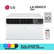 LG LA200GC2  2.0HP (Remote) Dual Inverter Window Type Aircon