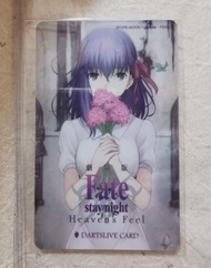 全新 稀有 絕版 限定 間桐櫻 Fate Stay Night Heaven's Feel 天之杯 Dartslive D2 D3 飛鏢卡 掟鏢 Card