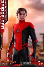 [MMS542] 已開冇原盒長入密封袋放盒齊件 Hottoys Hot toys  Spiderman far From home 蜘蛛俠 決戰千里 1/6 Spiderman Upgraded Su