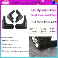 Car Mud Guard For Hyundai Kona 2018 2024 Accessories Front And  Rear Wheel  Protector Original Soft 