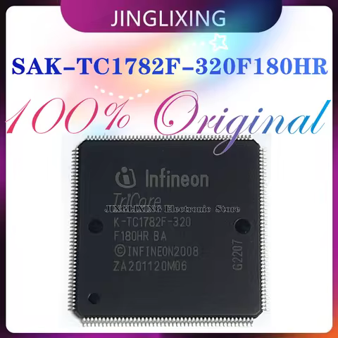 1pcs/lot New Original SAK-TC1782F-320F180HR SAK-TC1782F K-TC1782F-320 F180HR QFP176 32-bit microcont