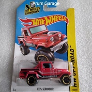 HW Hot Wheels Jeep Scramble. Jeep CJ-7 Long Pickup Chrysler. Card Off-RoadHW Hot Trucks Series 2013.