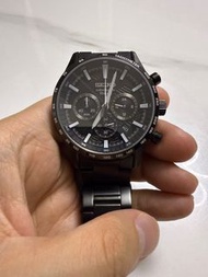 SEIKO CHRONOGRAPH WATCH SAPPHIRE CRYSTAL 8T63-00Y0 精工石英計時錶100米防水藍寶石水晶鏡面