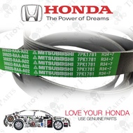 Original Honda 38920-RAA-A02 Ribbed Rib Serpentine Fan Belt Honda Accord SDA 2004-2007 - 7PK1781 ( 7