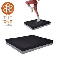【The One】加大加厚雙層高彈止滑TPE超慢跑墊60mm/多功能跪墊/核心訓練墊/止滑多功能墊/跳繩墊/超慢跑墊/瑜珈跪墊 支撐墊 猿猴式超慢跑 大地回春超慢跑)(三色)/ 黑灰