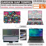 CODE T37W Garskin Sticker Laptop Protector Keyboard Screen Protector Lenovo LOQ Gaming15 15AHP9 15AR