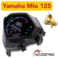 Cho YAMAHA mio125 Mio i125 mio110 Mio M3 Đồng Hồ Đo Tốc Độ Kỹ Thuật Số Đo đường Led Meter xe máy