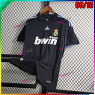 Real Madrid 2009/2010 Retro Away Football Jersey – Vintage Soccer Shirt Comfortable