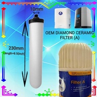 8.5 inch G1500/N3000 OEM Diamond Filter Ceramic A Cartridge