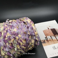 29 Colors Benang Kait Benang Crochet Yarn Glitter Yarn Crochet Knitting Yarn Ribbon Yarn Handicraft 