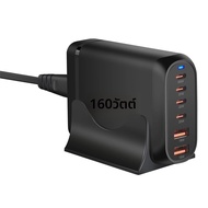 160W สถานีชาร์จ USB ประเภท C PD สําหรับ iPhone 13 14 15 16 Samsung S24 S23 Xiaomi iPad Pro โทรศัพท์