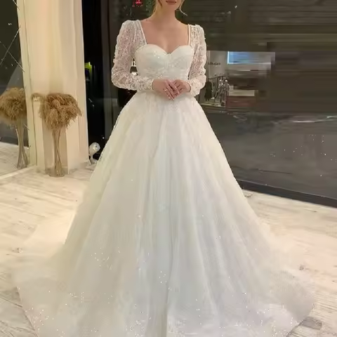 Wedding dress Plus size off shoulder ball gown Bridal Wedding gown Princess bridal gown Robe De Mari