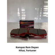 Front Brake Pads for Hilux, Fortuner (YUZAKA) Number Parts-04465-0K020