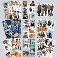 16 Pieces TXT Character Merchandise Men Group Puzzle Stickers New Style Men Group All Members Mercha