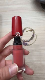GIORGIO ARMANI 奢華訂製柔霧唇露 #506