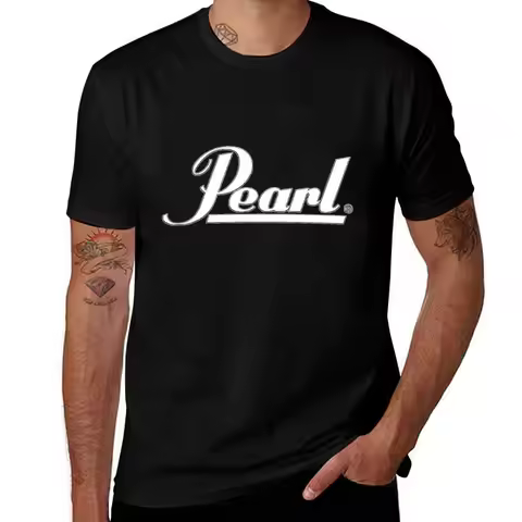 Pearl Drums Drumsticks Drummer Drum Music Cymbals Percussion T-Shirt Big and Tall Gym T-Shirt