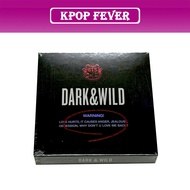 BTS - DARK&amp;WILD DARK AND WILD ALBUM CD PHOTOBOOK PHOTOCARD SEALED