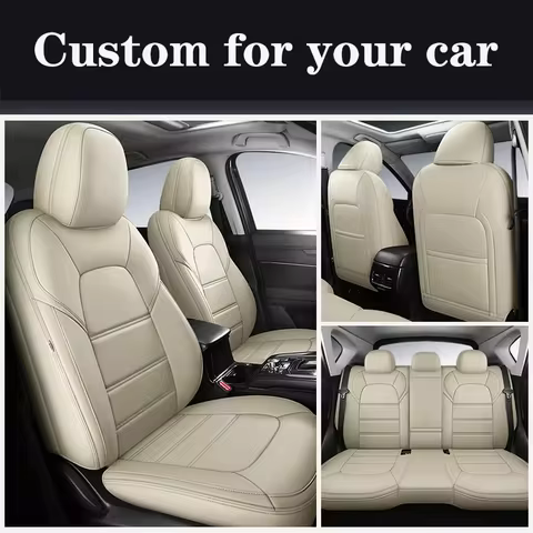 Custom Fit Car Seat Covers For BMW F31 E90 Serie 1 E87 E39 F11 F10 X3 E83 F25 X5 F15 E53 Luxury Auto