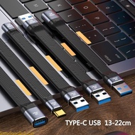 Love Short USB C Cable USB C to USB C Flexible Cable Support 3 10 20Gbps