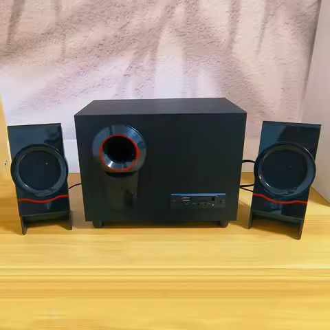 2.1 Multimedia Active Speaker Home Theatre Hi-fi Interior Sound Speaker Surround Sound System BlueTo