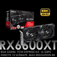ASROCK AMD Radeon RX 6600 XT Challenger D 8GB OC Graphic Card
