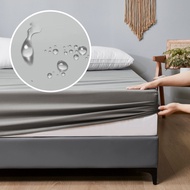 🇸🇬 Ready Stock Waterproof Mattress Protector Fitted Bedsheet Cover King Queen Single Super Single Ki