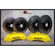 100% 👍🏻👍🏻👍🏻 ORIGINAL RECON BREMBO CALIPER 17Z 6pot & REAR OVER SIZE
